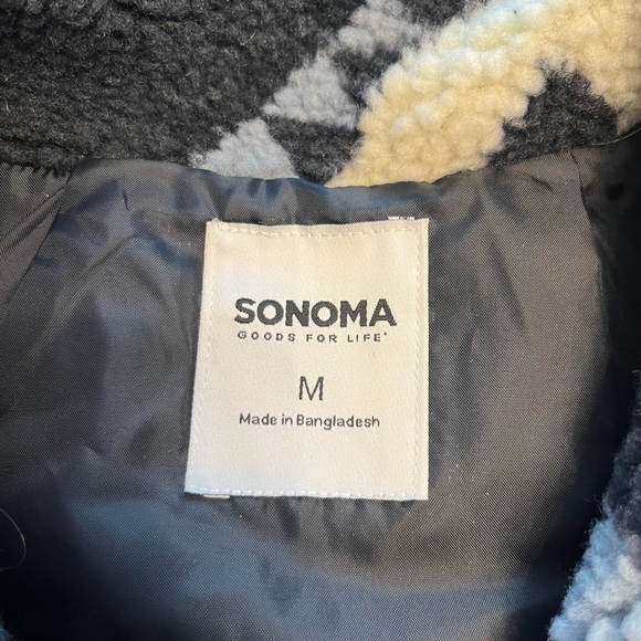 NWT Sonoma Supersoft Sherpa Jacket - Picture 3 of 6